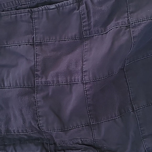 Chaps men's Navy blue flat front, patchwork shorts size 36 - Picture 3 of 5